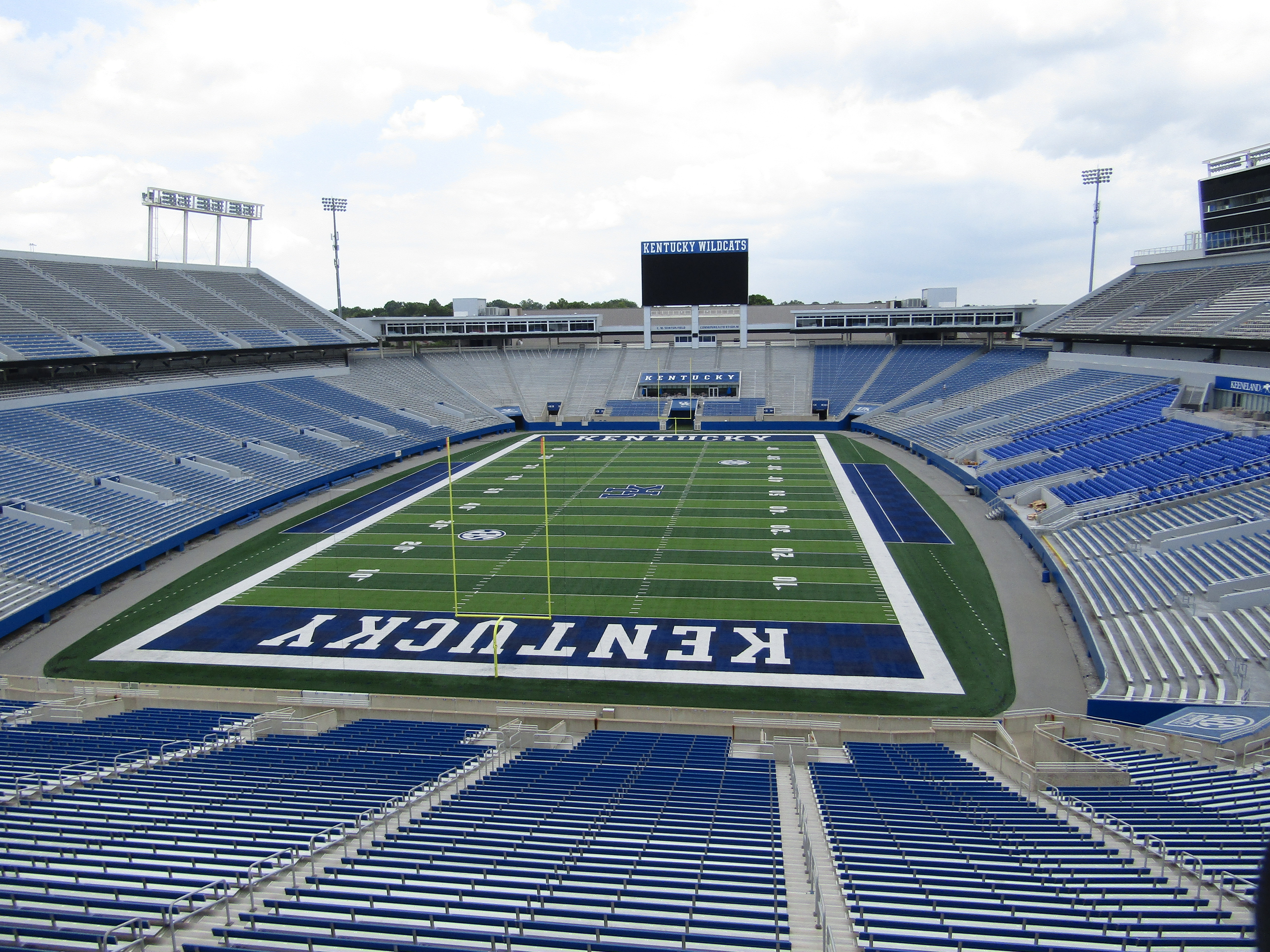 UK Commonwealth stadium seating renovation